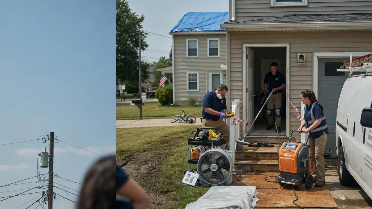 Water Damage Repair in Pleasant Ridge, MI near me